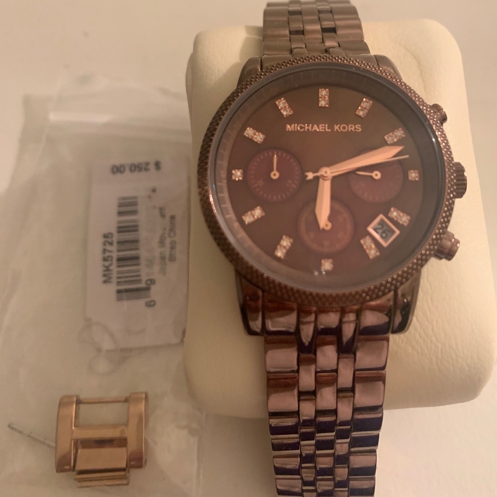 Micheal Kors Rose Gold Stainless Steel watch